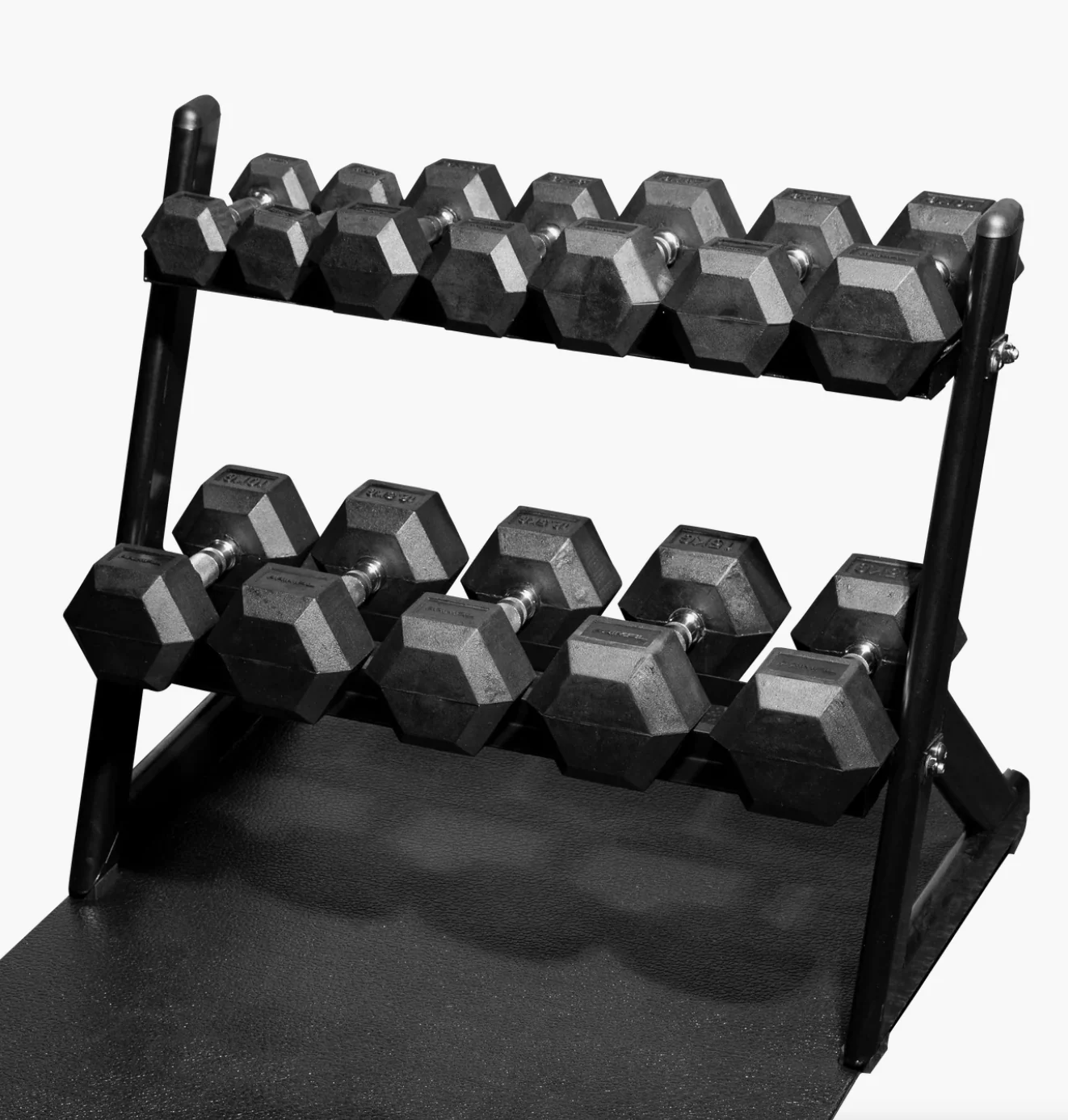 Ensemble : 5-30lb Haltères avec Rack - Image 4
