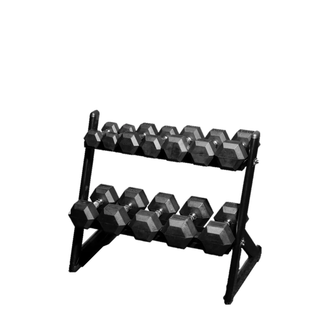 Ensemble : 5-30lb Haltères avec Rack - Image 7