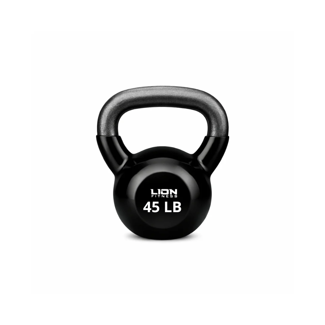 Kettlebell en Vinyle Noir - Image 10