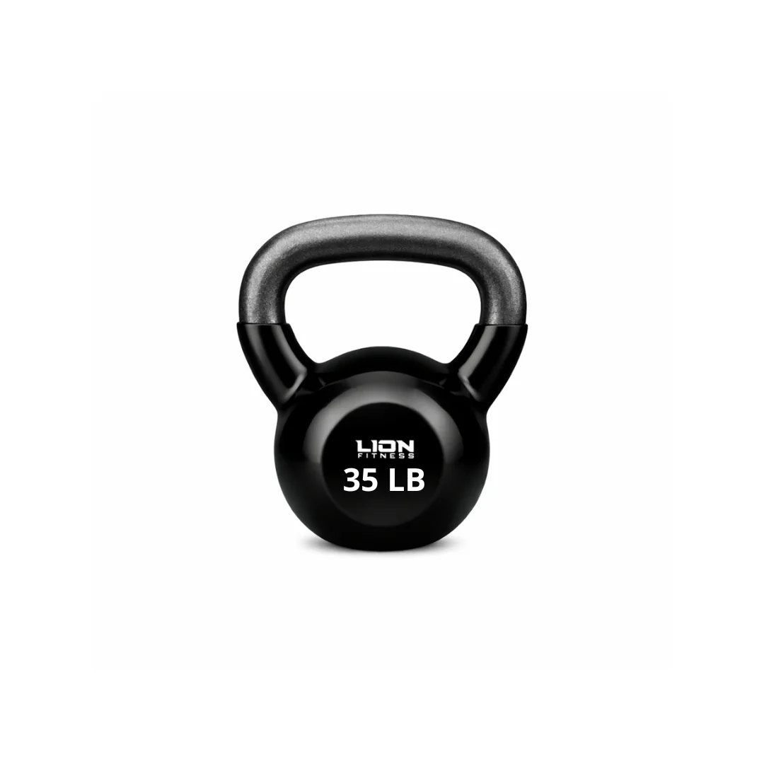 Kettlebell en Vinyle Noir - Image 8