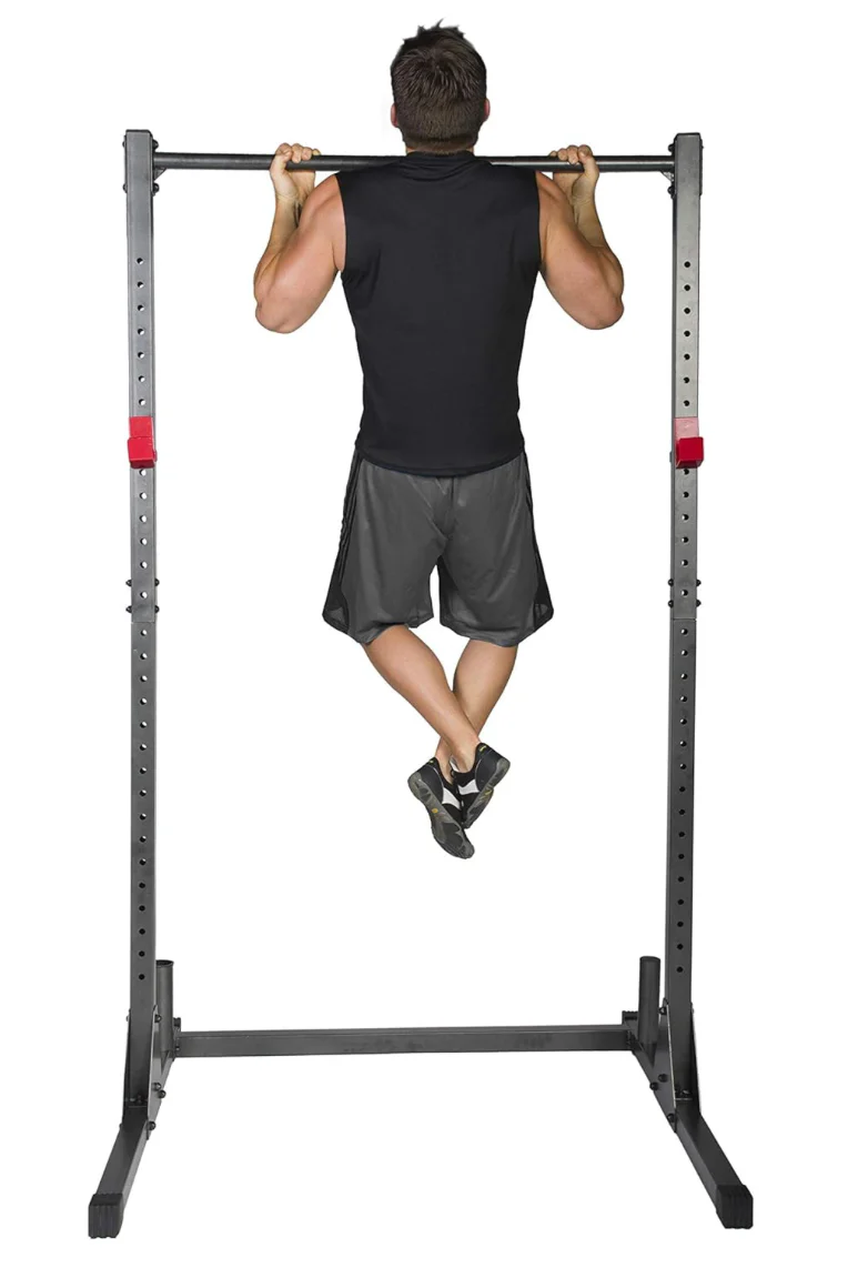 Rack à Squat Noir avec Barre de Traction - Image 3